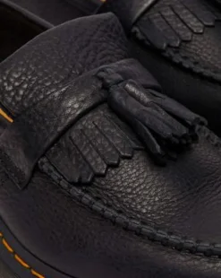 Adrian Ambassador Leather -tupsuloaferit in Musta