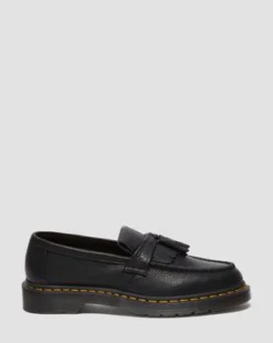 Adrian Ambassador Leather -tupsuloaferit in Musta