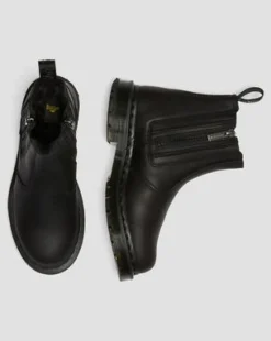 2976 Alyson DM's Wintergrip Chelsea -Bootsit in Musta