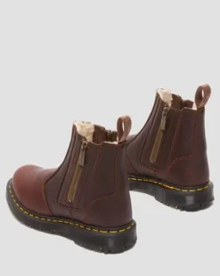 2976 Alyson DM's Wintergrip Chelsea -Bootsit in Ruskea