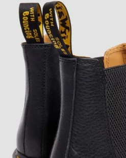 2976 Ambassador Leather Chelsea -nilkkurit in Musta