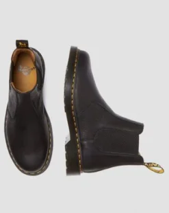 2976 Ambassador Leather Chelsea -nilkkurit in Musta