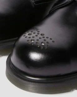 1461 Analine Leather Steel Toe -kengät in Musta