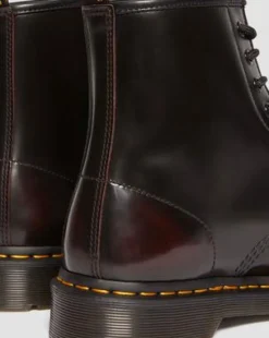 1460 Arcadia Leather -maiharit in Kirsikanpunainen