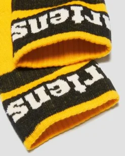 Athletic Logo Organic Cotton Blend -sukat in Keltainen