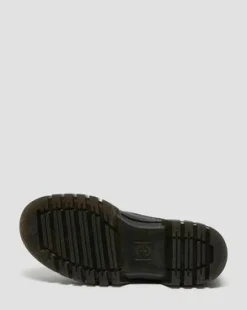 Audrick Nappa Lux Leather Platform Chelsea -bootsit in Musta
