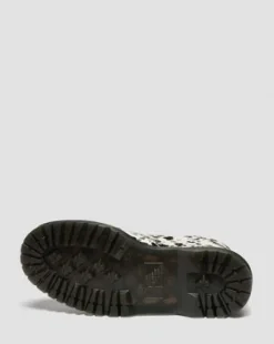 1460 Bex Dalmatian Hair On Leather -maiharit in Kerma & Musta