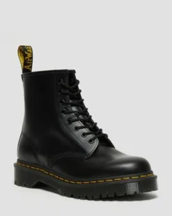 1460 Bex Smooth Leather Platform -maiharit in Musta