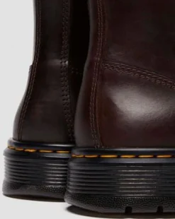 Brookline Crazy Horse -nahkaiset chukka-maiharit in Tummanruskea
