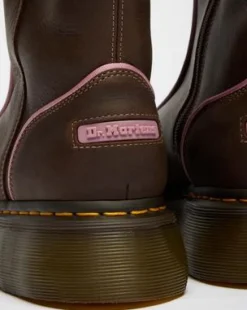 Buzz Hi Wyoming Leather -saappaat in Tummanruskea