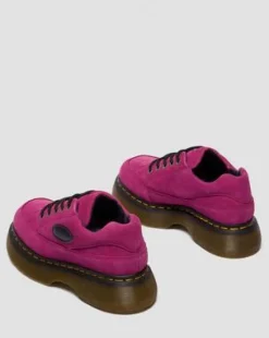 BUZZ 5-REIKÄISET MILLED NUBUCK -KENGÄT in Vaaleanpunainen