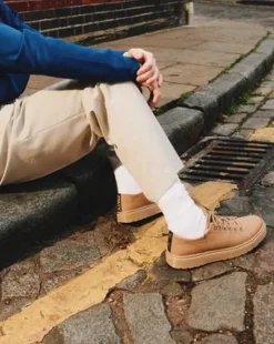 Casual Dante -kangaskengät in Savannah Tan