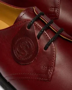 1461 Classic Calf Leather -kengät in Burgundi