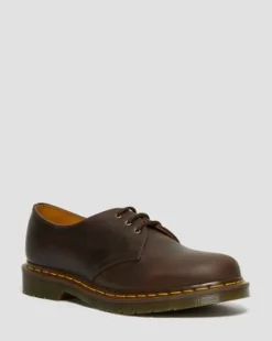 1461 Crazy Horse Leather Oxford -kengät in Ruskea