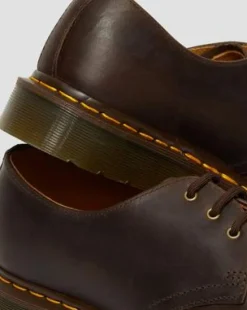 1461 Crazy Horse Leather Oxford -kengät in Ruskea