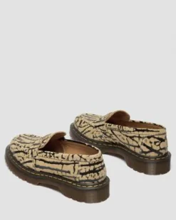 Delapre Suede -loaferit in Tiikinruskea & Musta