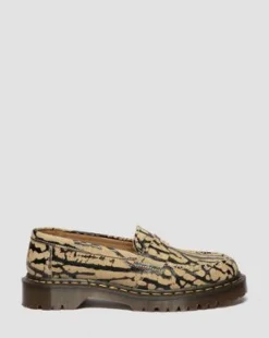 Delapre Suede -loaferit in Tiikinruskea & Musta