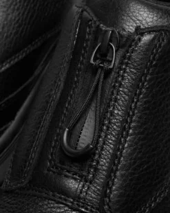 DMXL Zip Leather -kengät in Musta