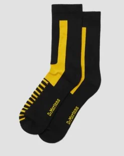 Double Doc Organic Cotton Blend -sukat in Musta