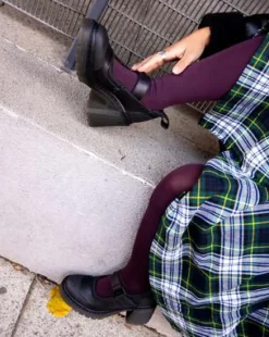 Eviee Tech Strap Mary Jane -Korkokengät in Musta