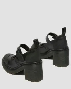 Eviee Tech Strap Mary Jane -Korkokengät in Musta