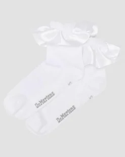 Frill Organic Cotton Blend -sukat in Valkoinen