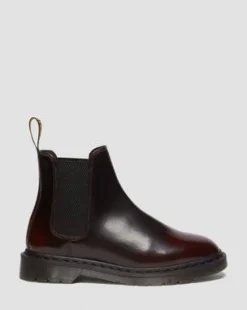 Graeme Arcadia Leather Chelsea-nilkkurit in Kirsikanpunainen