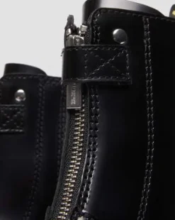 Jetta Hi Max Buttero Leather Platform -maiharit in Musta