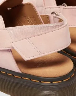 Jorge Ii Nubuck Leather Mules in Puuteripinkki