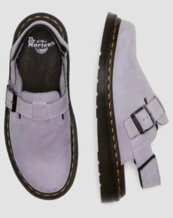 Jorge II Suede Mules in Violetti