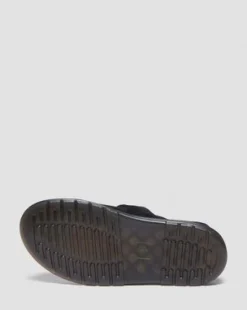 Junior Jorgie Suede Mules in Musta