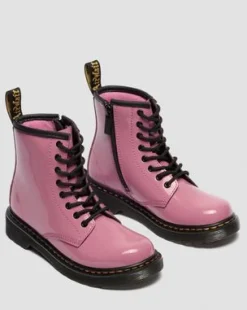 Junior 1460 Patent Lamper Leather -maiharit in Dms Pinkki