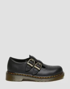 Junior 8065 Softy T Leather Mary Jane -kengät in Musta