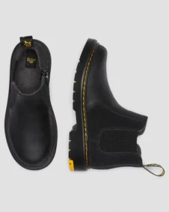 Junior 2976 Wintergrip Suede Chelsea -bootsit in Musta