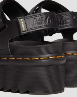 Kimber II Logo Webbing -sandaalit in Musta