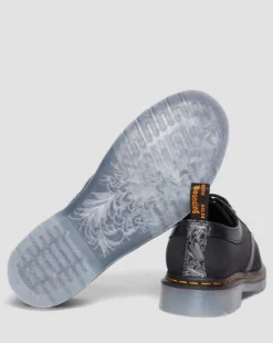 1461 King Nerd Leather Shoes in Musta