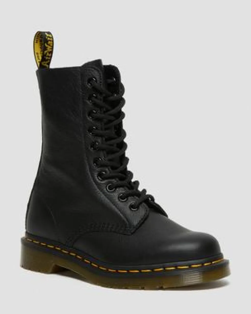 Korkeavartiset 1490 Virginia Leather High -maiharit in Musta