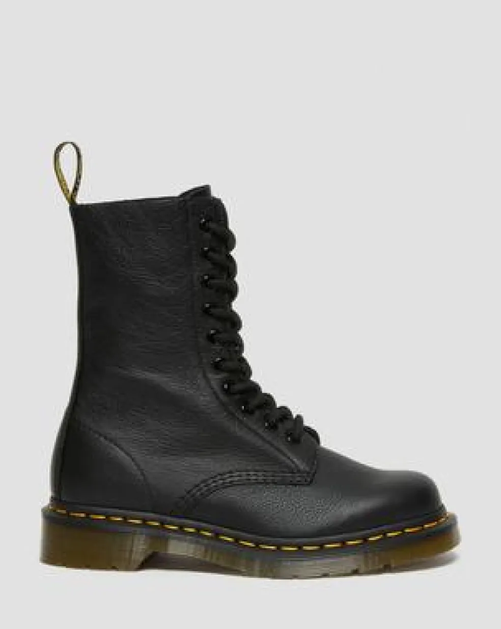 Korkeavartiset 1490 Virginia Leather High -maiharit in Musta