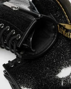 LASTEN 1460 GLITTER-KIILTONAHKAMAIHARIT in Musta & Hopea