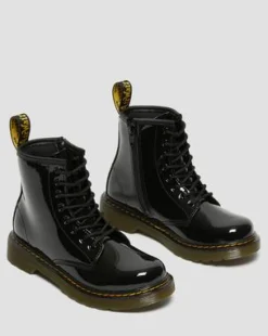 Lasten 1460 Patent Lace Up -nauhamaiharit in Musta