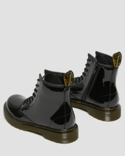 Lasten 1460 Patent Lace Up -nauhamaiharit in Musta