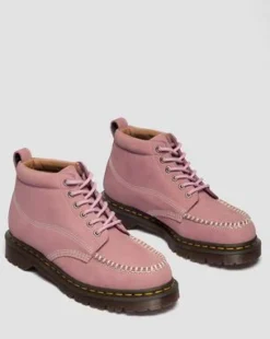 Lowell Chukka Nubuck Moc Toe -nilkkurit in Dusty Rose Pink