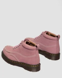 Lowell Chukka Nubuck Moc Toe -nilkkurit in Dusty Rose Pink