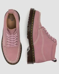 Lowell Chukka Nubuck Moc Toe -nilkkurit in Dusty Rose Pink