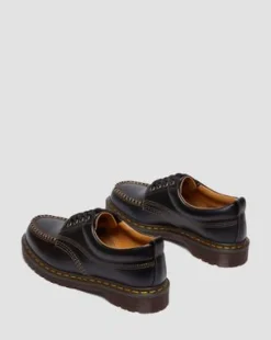 Lowell Leather Moc Toe -kengät in Musta