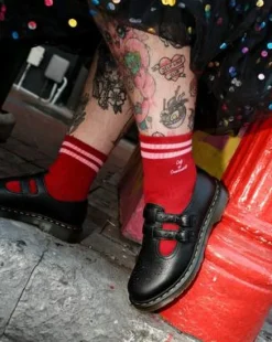 8065 Mary Jane Virginia Leather -kengät in Musta