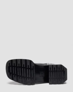 MAYBOLE HI SQUARE TOE – NAHKAISET CHELSEA-BOOTSIT in Musta