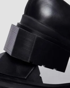 Maybole Leather Square Toe Mary Jane -kengät in Musta