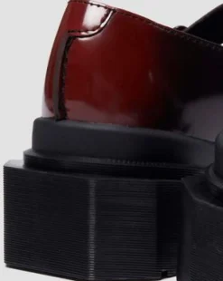 Maybole Leather Square Toe Mary Jane -kengät in Musta