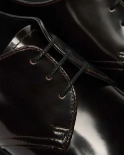 Mayfare Rub Off Leather -kengät in Kirsikanpunainen